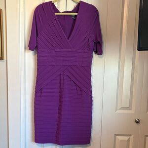 Adrianna Papell Vibrant Purple Dress